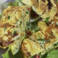 Cooksnap Zuraidah Abu Bakar semasa beliau membuat Telur Ayam Kampung Tomato Paprika.