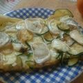 El cooksnap de Isabel R. cuando hizo Tarta de calabacín y queso.