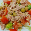 El cooksnap de Ari Rodriguez cuando hizo Ensalada individual.