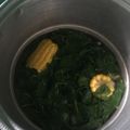 Cooksnap dari Cicii untuk resep Sayur Bening Bayam Jagung Manis