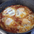El cooksnap de Ramón Esteban López cuando hizo Huevos guisados con verdura y lomo.