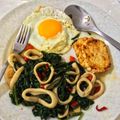 Cooksnap dari Sajidah Putri untuk resep Cumi Kangkung Saos Tiram