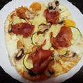 El cooksnap de Estefania cuando hizo Pseudo Tortilla o Frittata de verduras y más cosas en Airfryer Cosori.