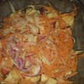 El cooksnap de mariavicky cuando hizo Ensalada de Lechuga, Zanahoria y Manzana.