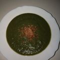 El cooksnap de Soledad Gonzalez Diaz cuando hizo Sopa crema de brécol y espinacas con sésamo.