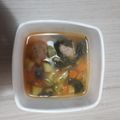 El cooksnap de Fernanda Gallardo cuando hizo Sopa de verduras.