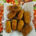 El cooksnap de Odeth Rubio cuando hizo Croquetas de pollo y bechamel.
