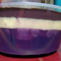 Cooksnap dari betha suci untuk resep Pudding lapis ubi ungu
