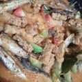 Cooksnap dari Bakul Branggahan untuk resep Ikan pindang/cue dan tempe kuah santan pedas