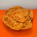 Sonal Modha's cooksnap of when they made ટ્રાયંગલ પરાઠા.