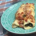 El cooksnap de Eveling Mareco cuando hizo Canelones de verdura.