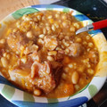 El cooksnap de Patricia Mancuello cuando hizo Locro.