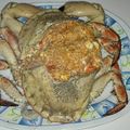 El cooksnap de Cristina Lorena Parra Fernández cuando hizo Buey de mar relleno.