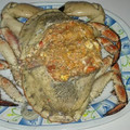 El cooksnap de Cristina Lorena Parra Fernández cuando hizo Buey de mar relleno.