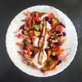 सोनल जयेश सुथार का कुकस्नैप जब उन्होंने पालक पकोड़ा चाट (palak pakoda chaat recipe in Hindi) बनाया था।