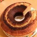 El cooksnap de Paulina Candia cuando hizo Queque clásico de la abuelita.