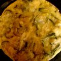 El cooksnap de Laura GP cuando hizo Tarta de zapallitos con queso.