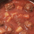 صورة من Mrs Ch3f، شاركها بعد تجربة وصفة مرقة كفتة لحم بالبطاطا والباميا🍜