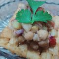 Noor Ul Ann's cooksnap of when they made Chatpati Chana chat.