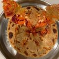 Seema Vadgama's cooksnap of when they made ચીઝ વેજીટેબલ સ્ટફ્ડ પરાઠા (Cheese Vegetable Stuffed Paratha Recipe In Gujarati).