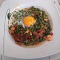 El cooksnap de Raul_K cuando hizo Cazuela de guisantes con jamón, gambas y huevo.