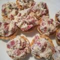 El cooksnap de Clara Sanchez Cuenca cuando hizo Tartaletas rellenas de crema de quesitos con jamón.