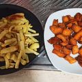 El cooksnap de Verónica cuando hizo Salmón frito, especial para niños.