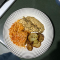 El cooksnap de Pamela Cortez cuando hizo Arroz rojo.