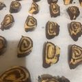 El cooksnap de Natalia Cabrera cuando hizo Galletas de chocolate y vainilla.