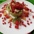 Sarita Singh का कुकस्नैप जब उन्होंने मिक्स फ्रूट चटपटा फ्रूट सलाद (Mix fruit chatpata fruit salad recipe in Hindi) बनाया था।