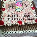 Cooksnap dari Sumilah untuk resep Rainbow cake(versi ultah cake)