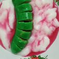Cooksnap dari Rianty RiaNty untuk resep Es pisang Ijo#BulanSyawal