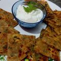 Disha Prashant Chavda's cooksnap of when they made પનીર ચીઝ સ્ટફ્ડ મેથી પરાઠા.