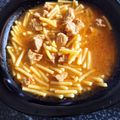 El cooksnap de Marta González cuando hizo Fideos a la cazuela.