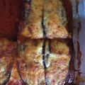 El cooksnap de Pamela Balboa Lobos cuando hizo Lasaña de berenjena y carne 🍆.