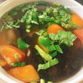 Cooksnap của Rose Truong khi họ làm theo món Canh chay rong biển đậu hủ