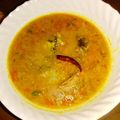 Arpita Biswas's cooksnap of when they made মাছের মাথা দিয়ে মুগ ডাল (macher maatha diye moog dal recipe in Bengali).