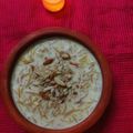 Mukti Bhargava का कुकस्नैप जब उन्होंने सेवई की खीर (sewai ki kheer recipe in Hindi) बनाया था।