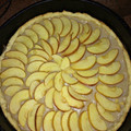 El cooksnap de María Eugenia cuando hizo Tarta de manzana roja 🍎.