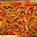 Erica J's cooksnap of when they made Baked Chicken Fajitas - Heart Healthy.