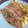 El cooksnap de Maija Doe cuando hizo Trucha a la plancha con salsa de perejil.