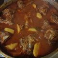 El cooksnap de Ismael David Ynzirillo cuando hizo Osobuco guisado en olla presión.