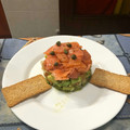 El cooksnap de font-mb cuando hizo Tartar de aguacate y salmón ahumado.