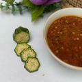 Sumieaskar's cooksnap of when they made Okro soup.