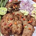 รูป Cooksnap ของ ครัวลุงเยิ้มอยากค่อยทำ เมื่อเขาทำ หมูสับปลาเค็มทอด