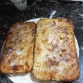 El cooksnap de Virginia Martinez cuando hizo Crumble de manzana.