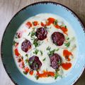 Majka Macáková Cooksnap-ja, amikor elkészítette a(z) Tejfölös burgonyafőzelék receptet.