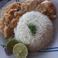 El cooksnap de Genesis Casamen cuando hizo Sango de camarones.