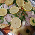 El cooksnap de ve ro cuando hizo Pescado al horno con verduras.