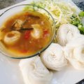 รูป Cooksnap ของ Thaiphat P. เมื่อเขาทำ ขนมจีนน้ำยาป่าตีนไก่